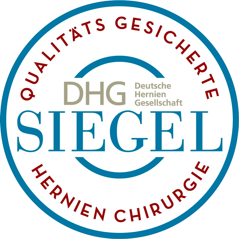 DHG Siegel Qualitätsgesicherte Hernien Chirurgie